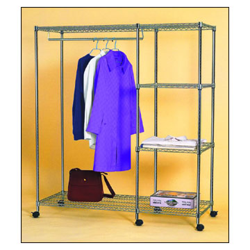 Iron steel clothes rack 